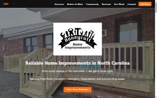 Honeycutt Home Improvements website