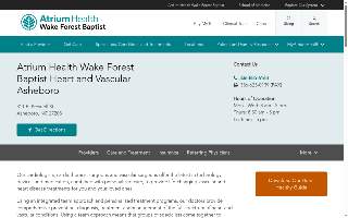 Atrium Health Wake Forest Baptist Heart and Vascular - Asheboro