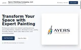 Ayers Painting, LLC website