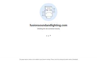 Fusion Sound and Lighting