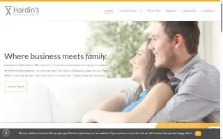 Hardin Furniture website