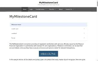 Milestone Computer Solutions, LLC website
