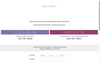 A Bride's DJ of Asheville website