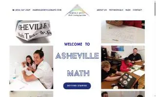 Asheville Math website