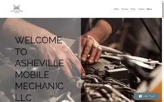 Asheville Mobile Mechanic website