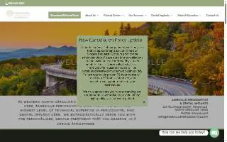 Asheville Periodontics website
