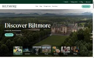 Biltmore Estate Winery website