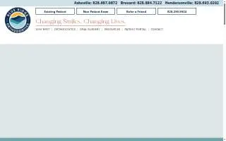 Blue Ridge Orthodontics - Oral Surgery website
