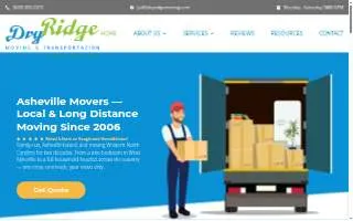 Dry Ridge Moving website