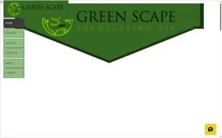 Greenscapes Landscaping & Retaining Walls website