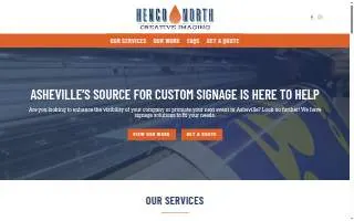 Henco Reprographics website