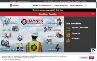 MB HAYNES Corporation website
