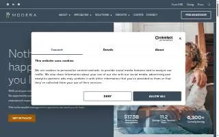 Modera Wealth Management of Asheville website