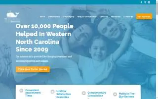 TS Orthodontics - Asheville website