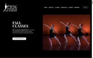 WNC Dance Academy website