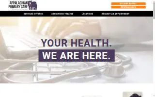 Appalachian Primary Care website