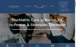 Dogwood Psychiatry website