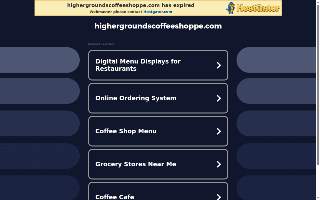 Higher Grounds Coffee Shoppe