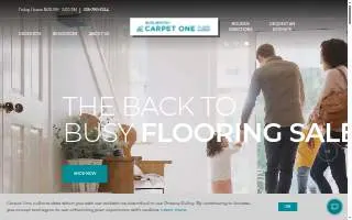 Burlington Carpet One Floor & Home website
