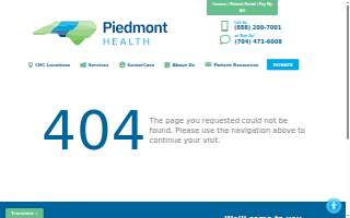 Piedmont Health Services Burlington Community Health Center