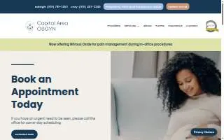 Capital Area Ob/Gyn website