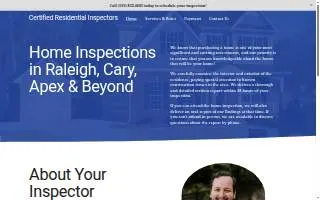 Certified Residential Inspectors website