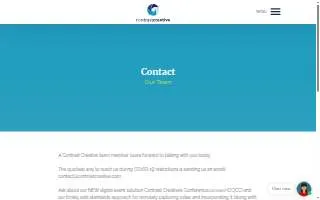 Contrast Creative website
