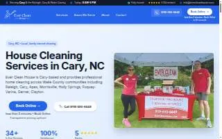 Ever Clean House website