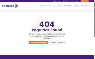 FastMed Urgent Care of Cary website