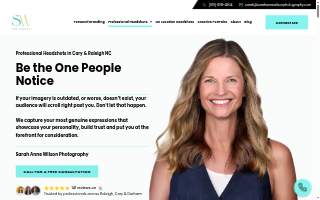 Headshots Cary NC & Raleigh NC by Sarah Anne Wilson Photography