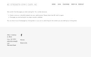 NC Strength Gym - Powerlifting & Olympic Weightlifting | Cary/Raleigh
