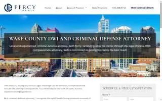 Percy Law Office, PLLC website