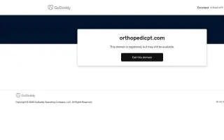 Raleigh Orthopaedic Physical Therapy: Cary website