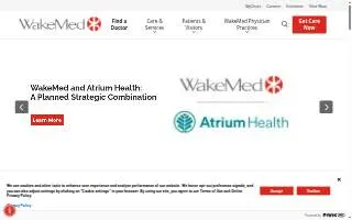 WakeMed Heart & Vascular - Cary Cardiology - Morrisville website