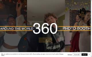 360 Photo Booth Rentals (Around the World 360 Photo Booth Rental, LLC) of Chapel Hill