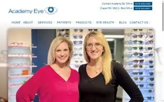 Academy Eye Associates - Chapel Hill website