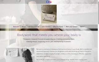 Body Focus and Massage website