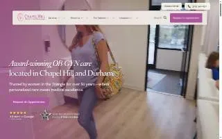 Chapel Hill Obstetrics & Gynecology: Durham Southpoint website