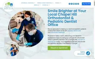 Clifton & Mauney Orthodontics & Pediatric Dentistry website