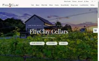 FireClay Cellars website
