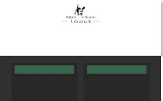 Green Beagle Lodge website