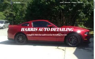Harris Auto Detailing of Chapel Hill website