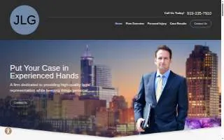 Jensen Law Group of Chapel Hill website
