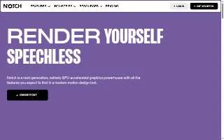 Notch Design website