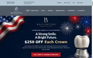 Ballantyne Dentistry website