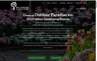 Big Visions Landscaping website