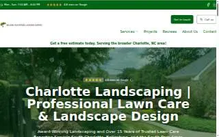 Bladerunner landscaping website