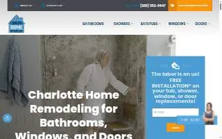 Carolina Home Remodeling website