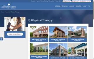 Carolina Neurosurgery & Spine Associates - Charlotte Physical Therapy