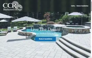 CCR Backyard Design Inc. website
